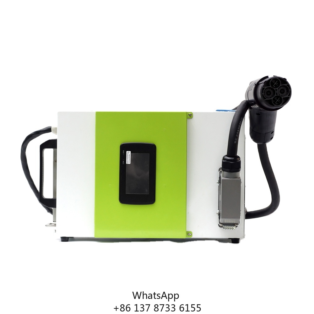 Portable Dc Fast Charger 20Kw Ccs2 - Portable Movable Ev Charge Electric Vehicles