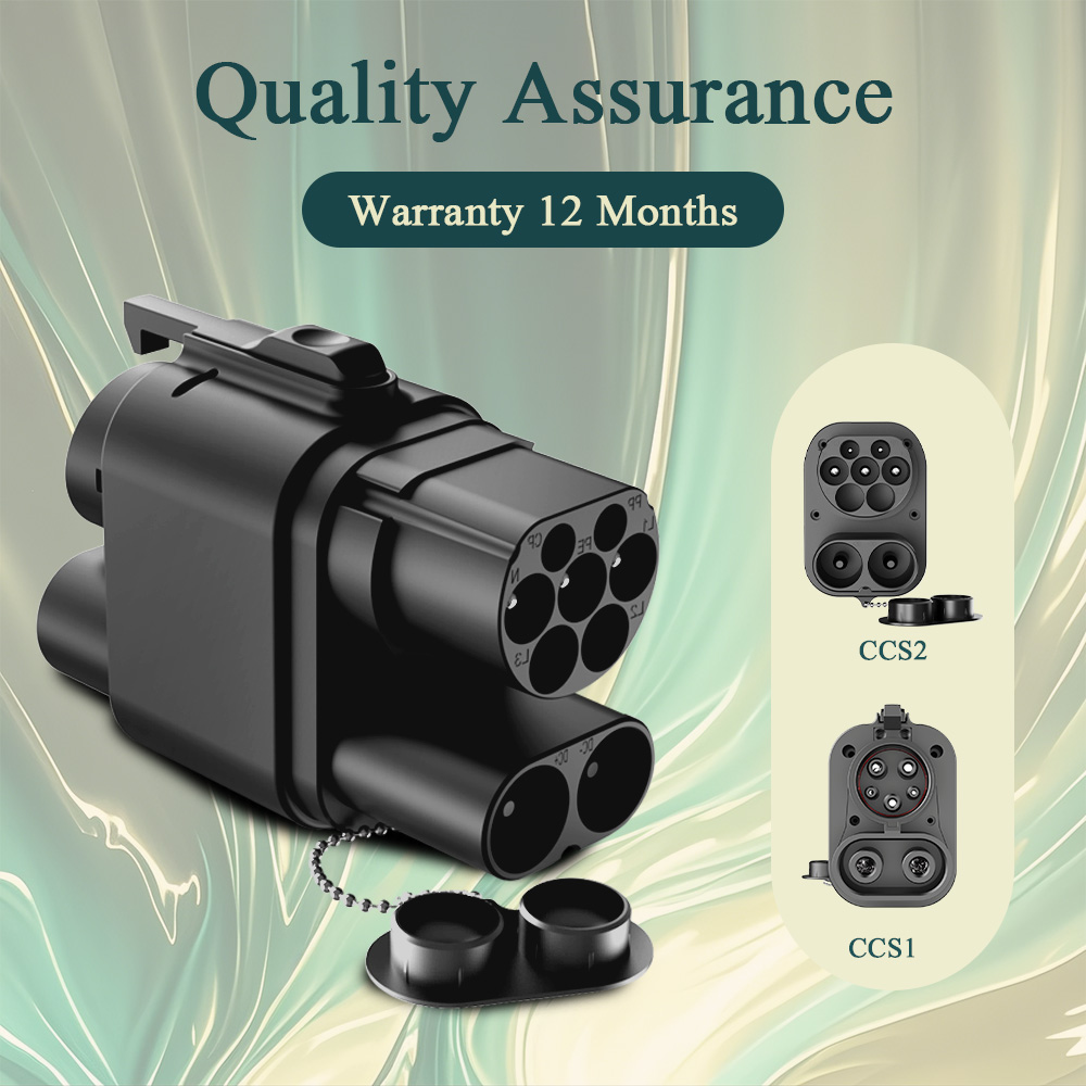 Kolanky 250KW DC+AC From CCS2  - Ccs2 To Ccs1 Fast Charge Adapter 250Kw recension och pris