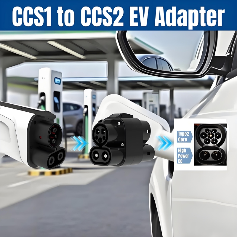 EV Charging Adapter 250A 250KW - Ccs2 To Ccs1 Fast Charge Adapter 250Kw recension och pris