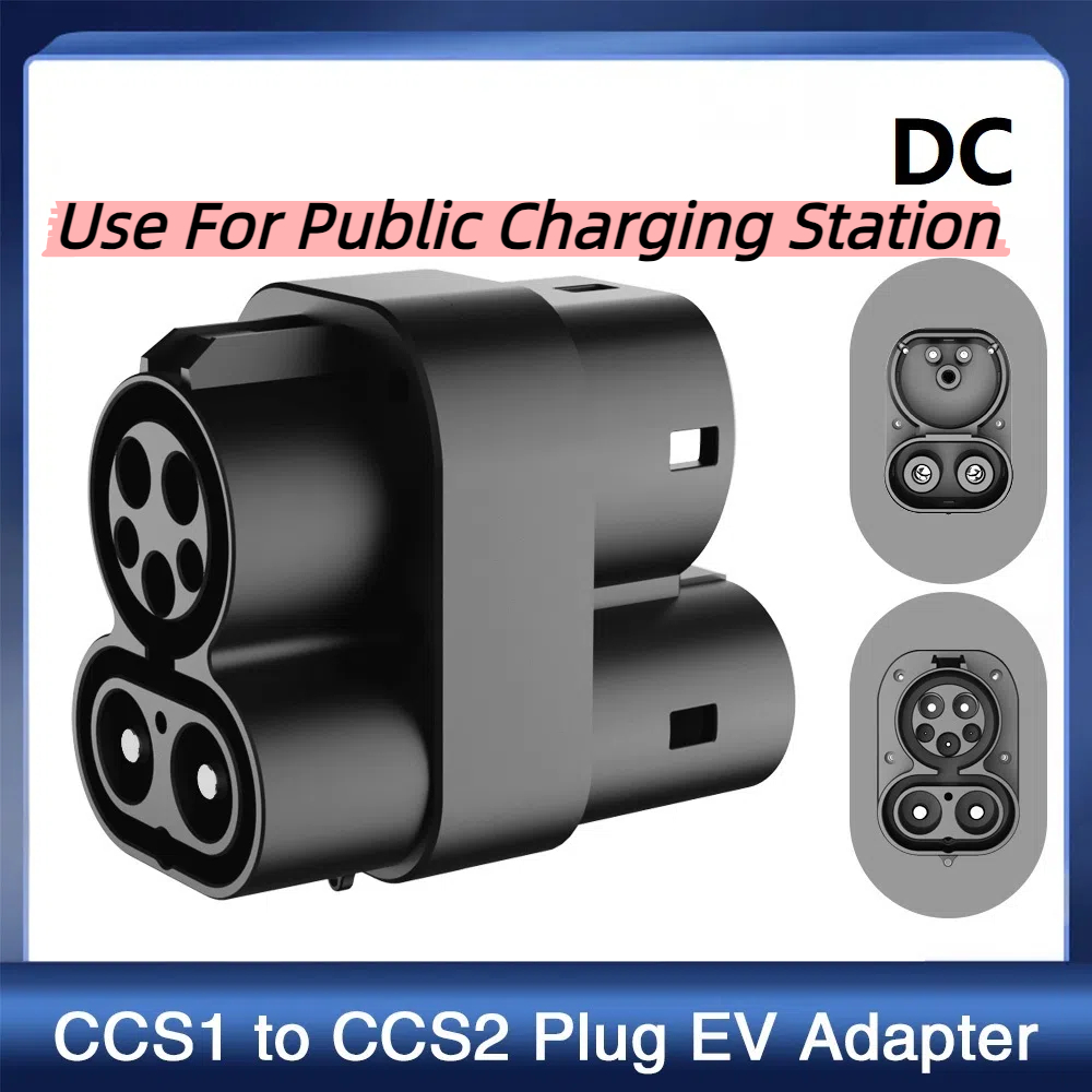 Kolanky CCS1 to CCS2 EV DC 100 - Ccs2 To Ccs1 Fast Charge Adapter 250Kw recension och pris