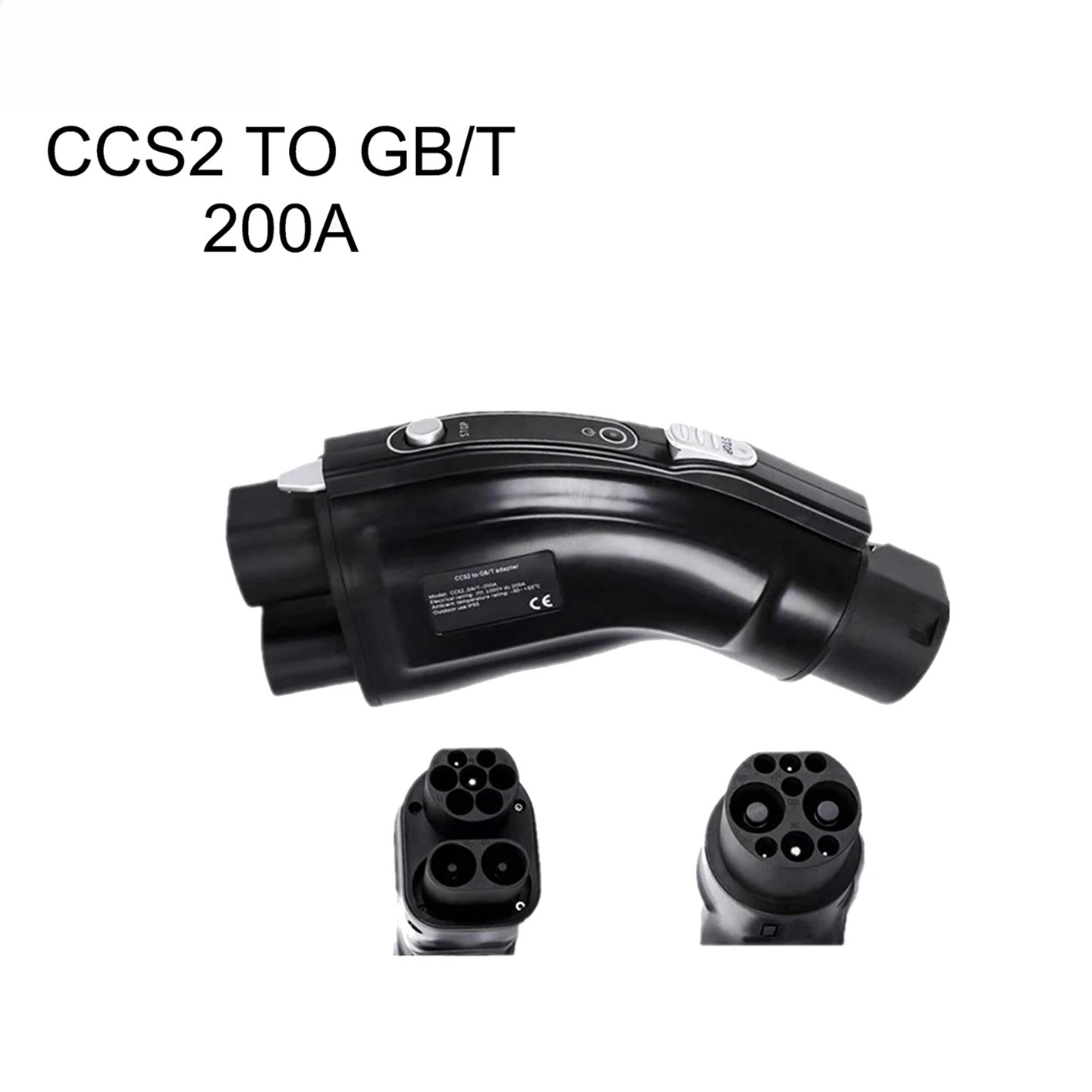 New 200A Electric Vehicle CCS2 - Gb/T To Ccs2 200A Fast Charging Adapter recension och pris