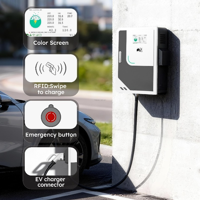 PENODA 30kw 40kw Ocpp 4G WIFI  - Dc Fast Charger 30Kw Wallbox Commercial recension och pris