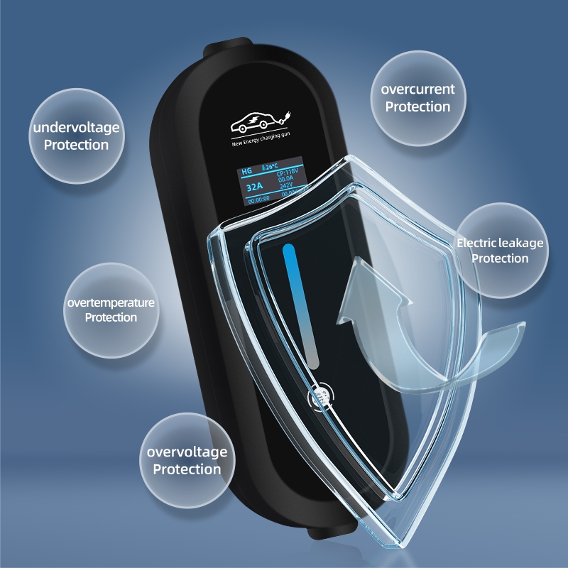 ROMADA 7KW 32A EV Portable Cha - Portable Ev Charger 32A Type 2 Cee Plug recension och pris