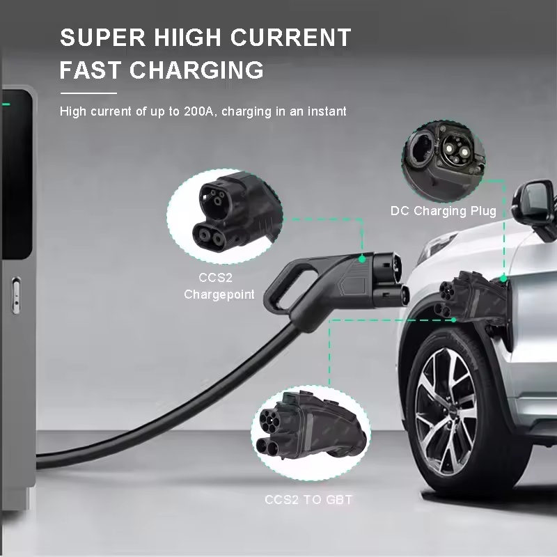 Dc Ccs2 to Gbt Adapter Combo 2 - Gb/T To Ccs2 200A Fast Charging Adapter recension och pris