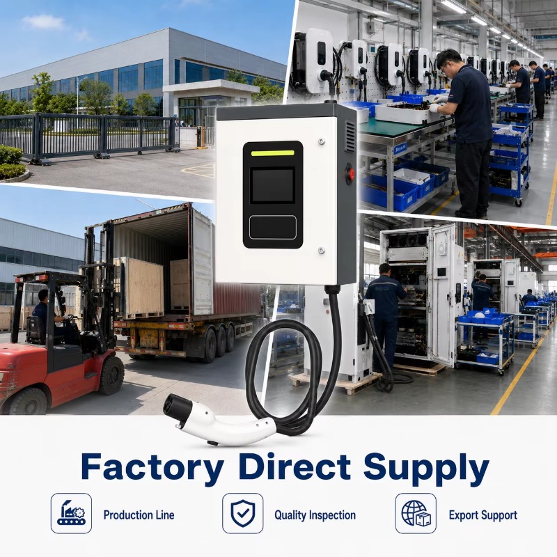 Customized 30kW CCS2 DC Fast E - Dc Fast Charger 30Kw Wallbox Commercial recension och pris
