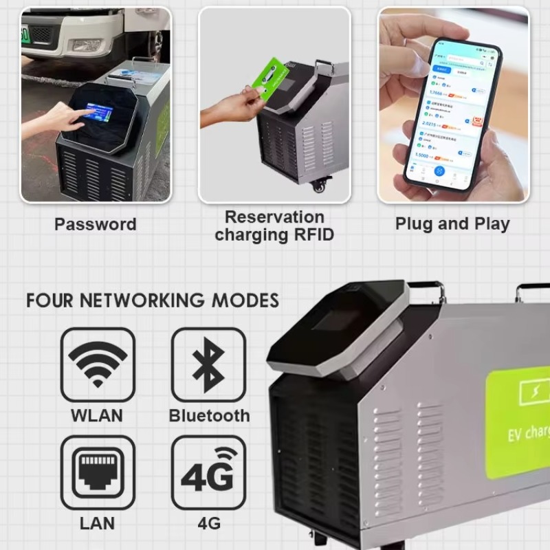 Home Use Mobile DC EV Charger  - Portable Dc Fast Charger 20Kw Ccs2 recension och pris