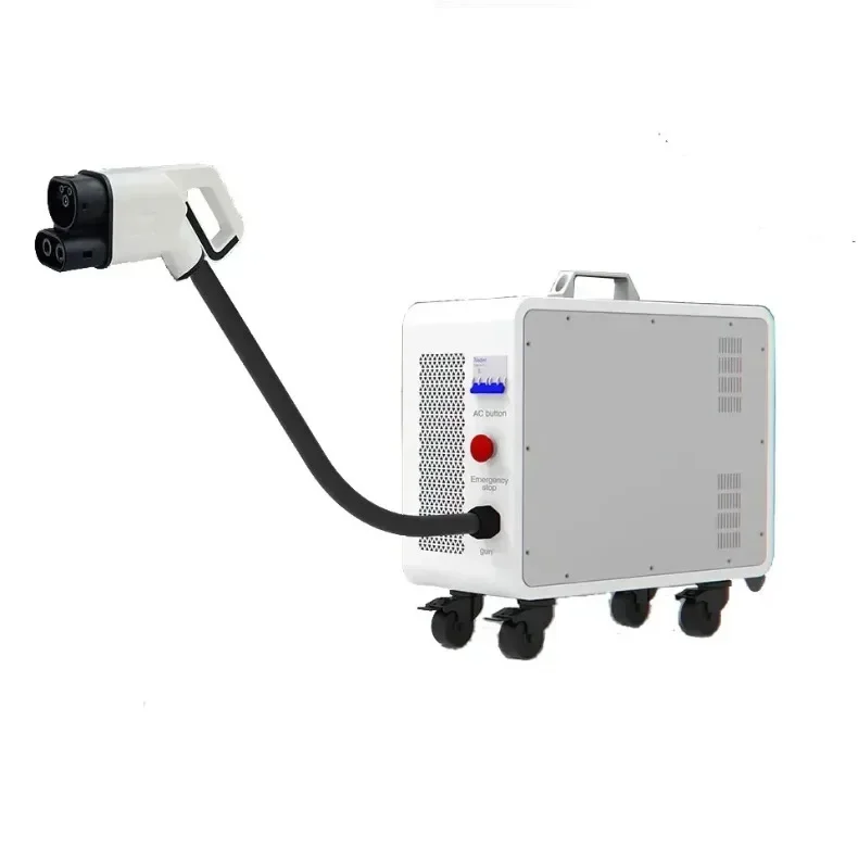 Mobile Ev Charger Single  Port - Portable Dc Fast Charger 20Kw Ccs2 recension och pris