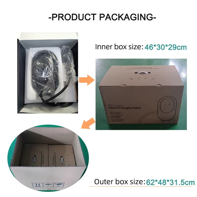 32A Home Wall-mounted Charging - 22Kw Wallbox Type 2 Ocpp Rfid recension och pris