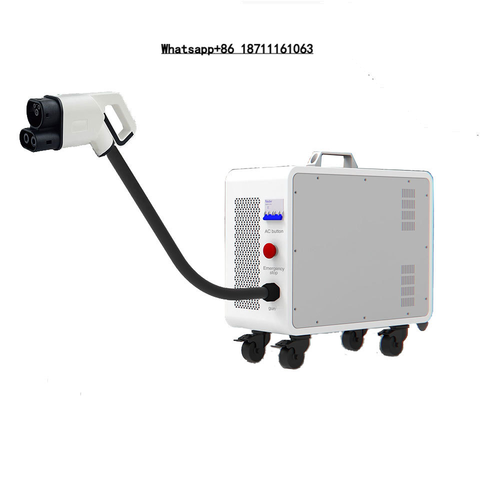 Mobile Ev Charger Single  Port - Portable Dc Fast Charger 20Kw Ccs2 recension och pris