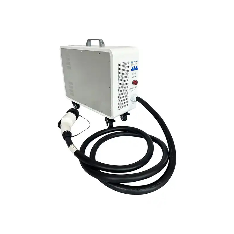Mobile Ev Charger Single  Port - Portable Dc Fast Charger 20Kw Ccs2 recension och pris