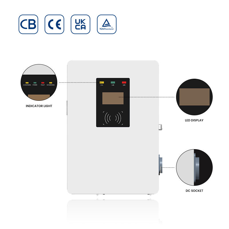 Khons 30KW Wallbox EV Charger  - Dc Fast Charger 30Kw Wallbox Commercial recension och pris